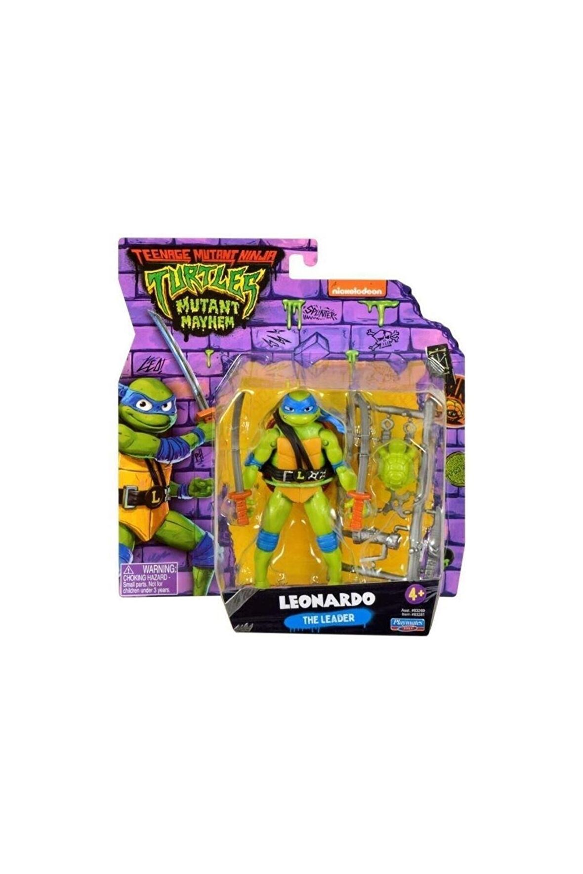 GP NINJA TURTLES TU805000 AKSIYON FIGURLERI 83269-12