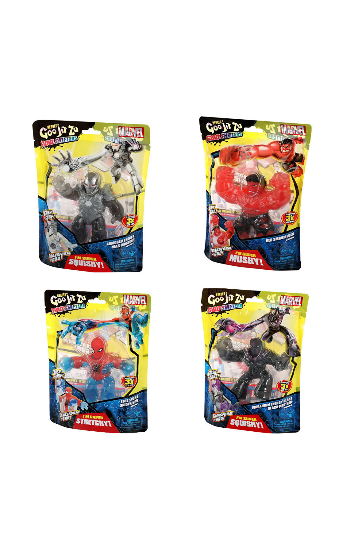 Goojitzu Marvel Goo Shifters Superheroes 42577