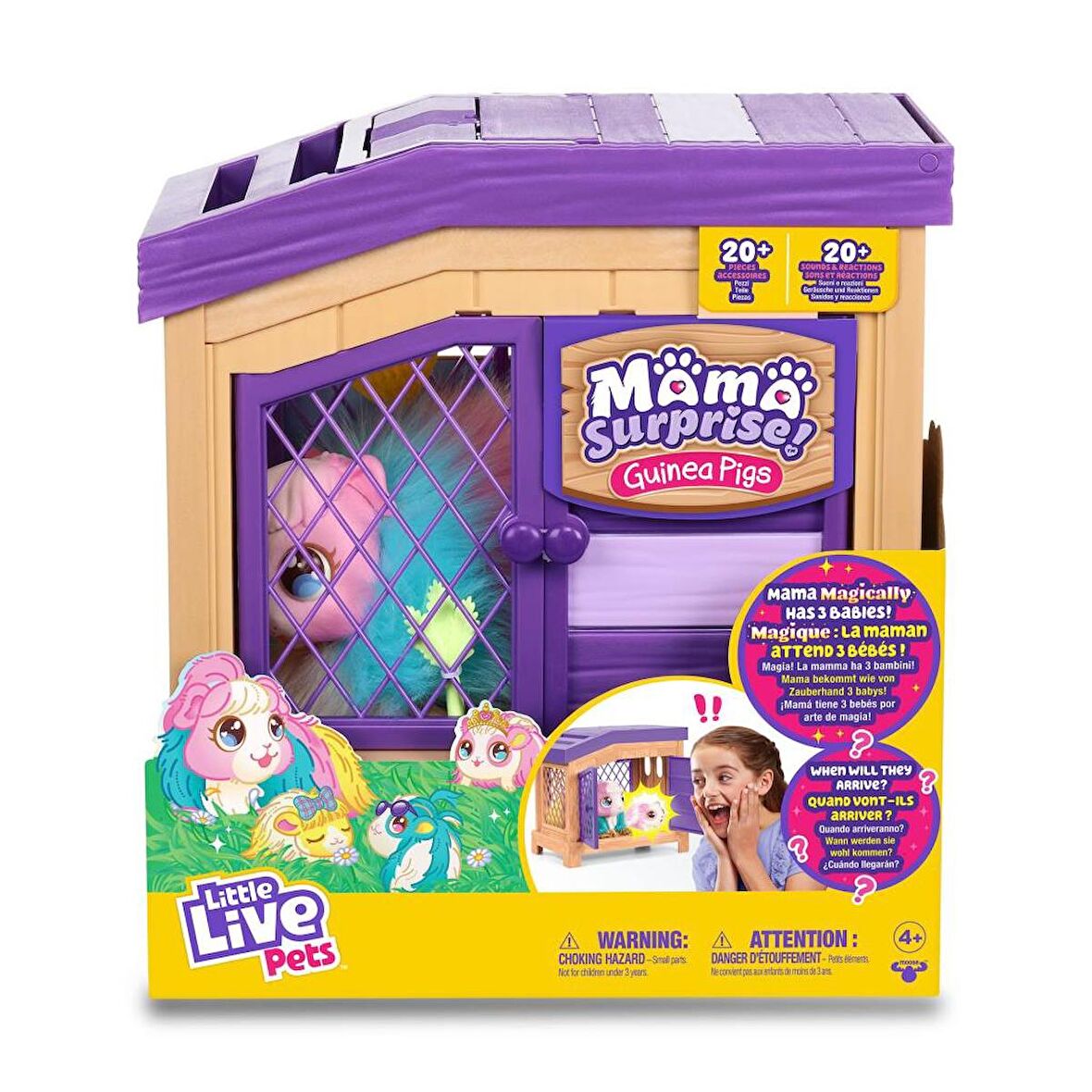 Giochi Preziosi LLP Anne ve Yavruları Oyun Seti S2-26516  GLP302000