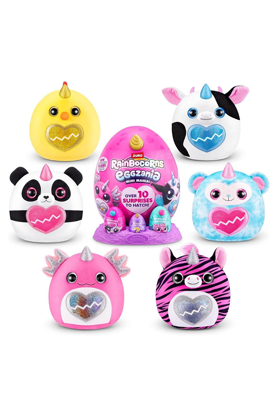 Rainbocorn Mini Eggzania Surpriz Peluş 9296