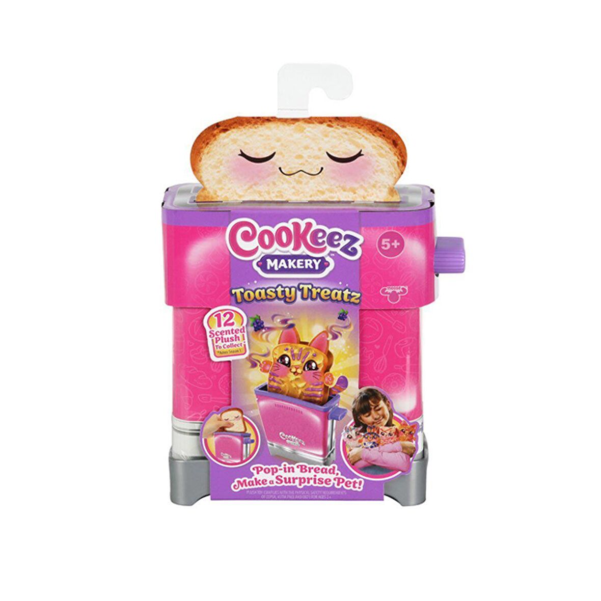 CKE01000 Cookeez Makery Tost Makinesi Kokulu Sürpriz Waffle Pelüş FABBATOYS