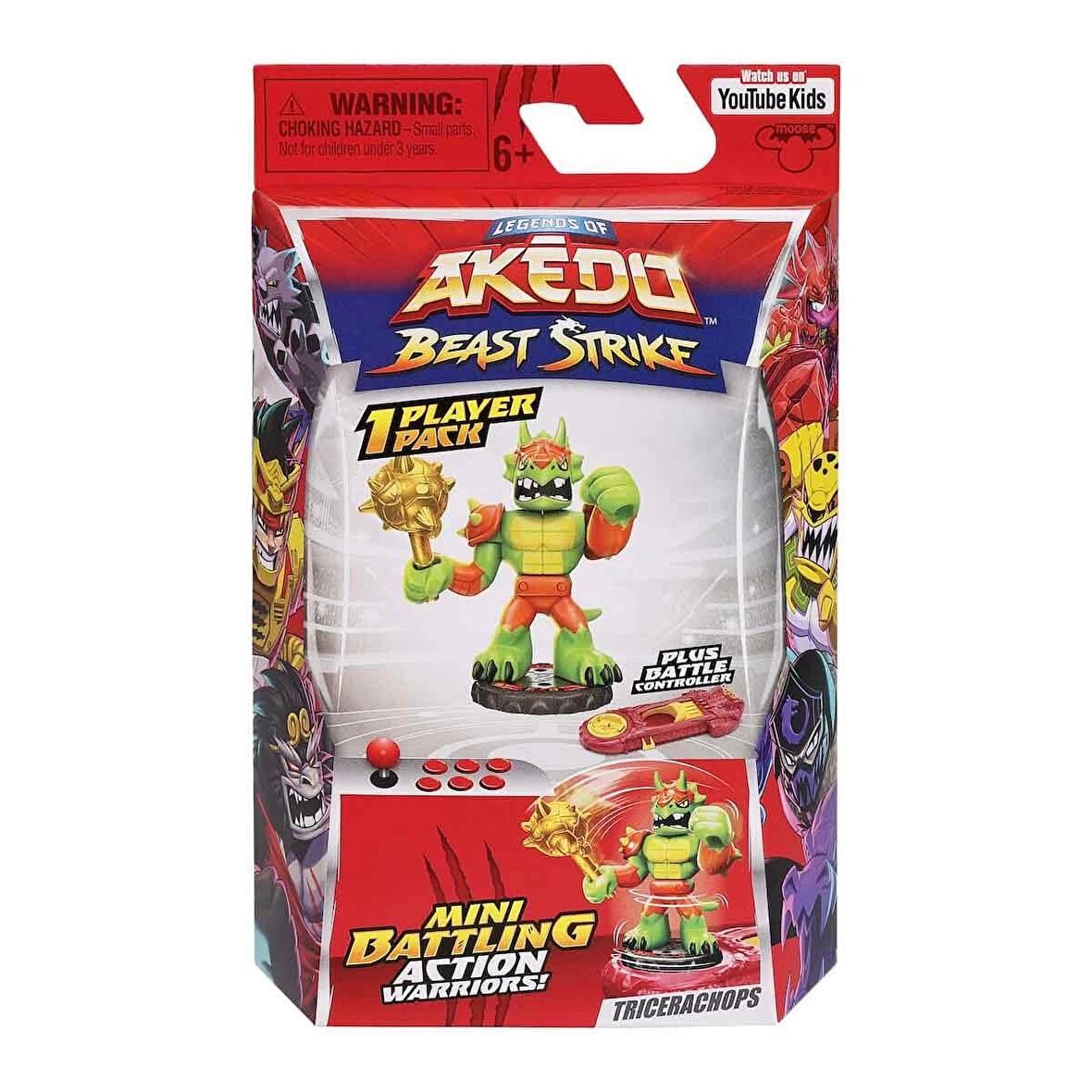 Akedo Tekli Paket Seri 5 - Tricerachops