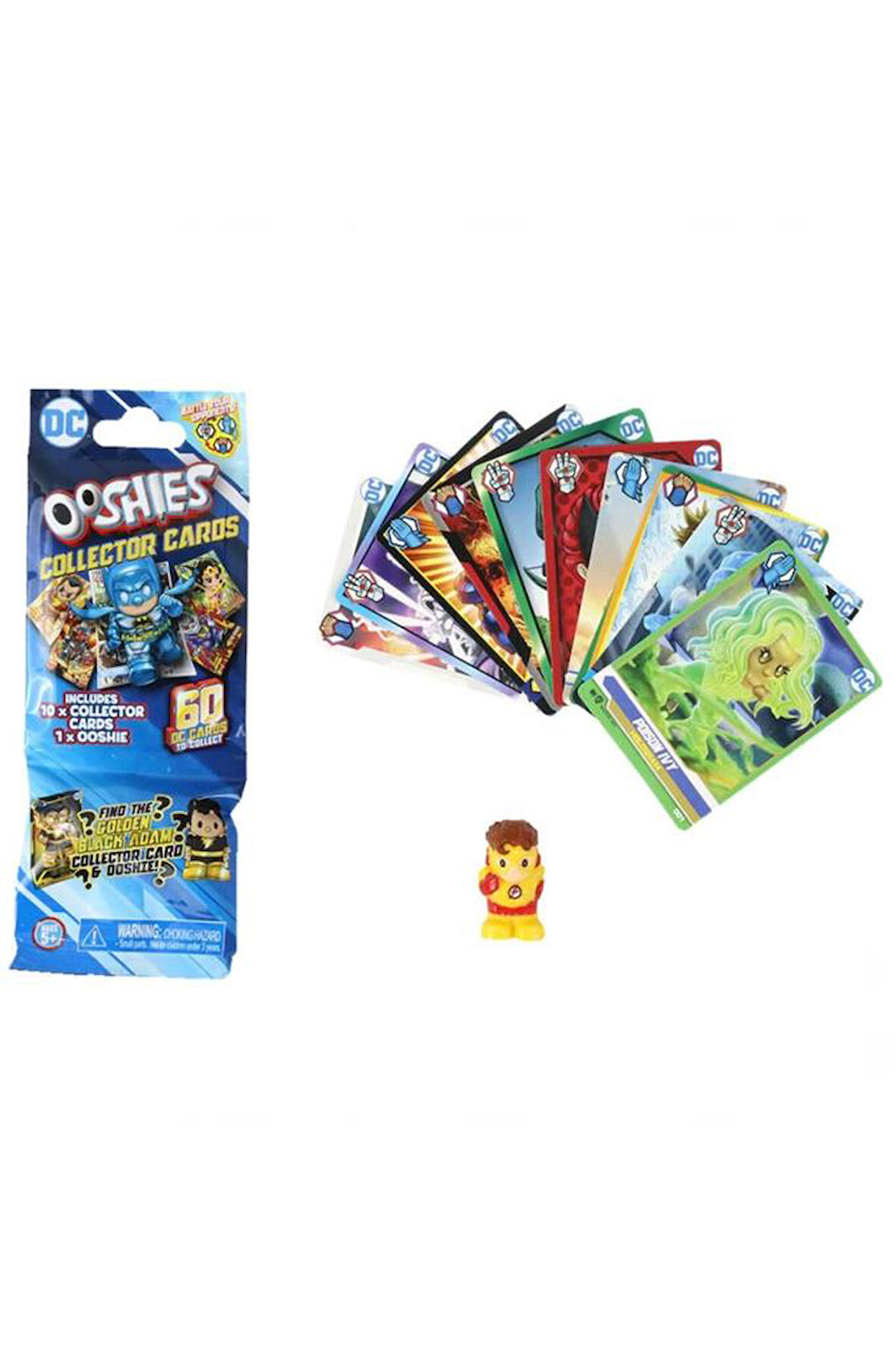 Ooshies DC Figür ve Kartlar Sürpriz Paket HHD06000-21963