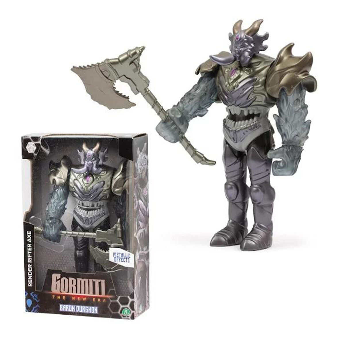 Gormiti Yeni Çağ Baron Durghon 27 cm GRV09 GRV09101 Lisanslı Ürün