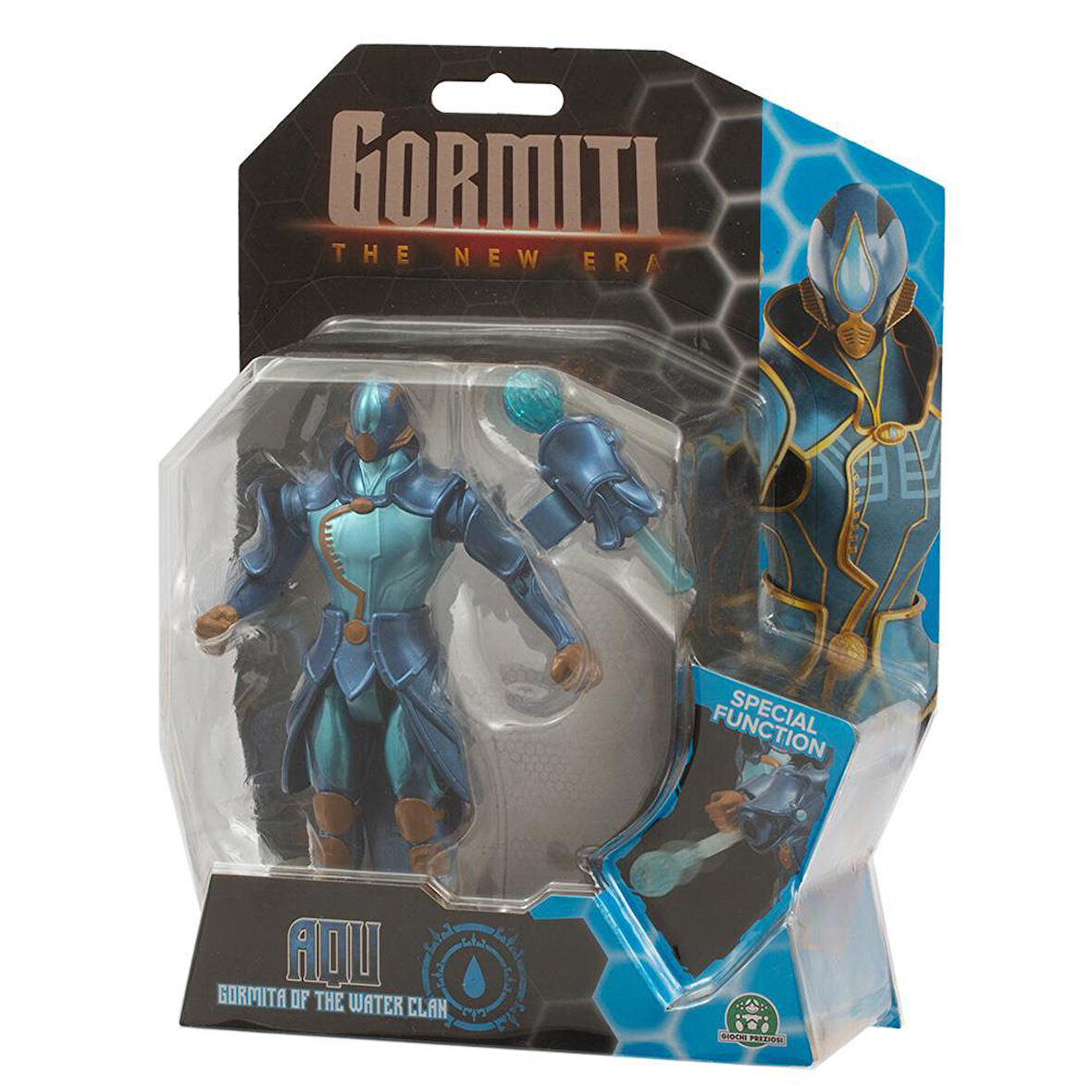 Gormiti Hücum Hamlesi Aqu 15 cm GRV22 GRV22000 Lisanslı Ürün