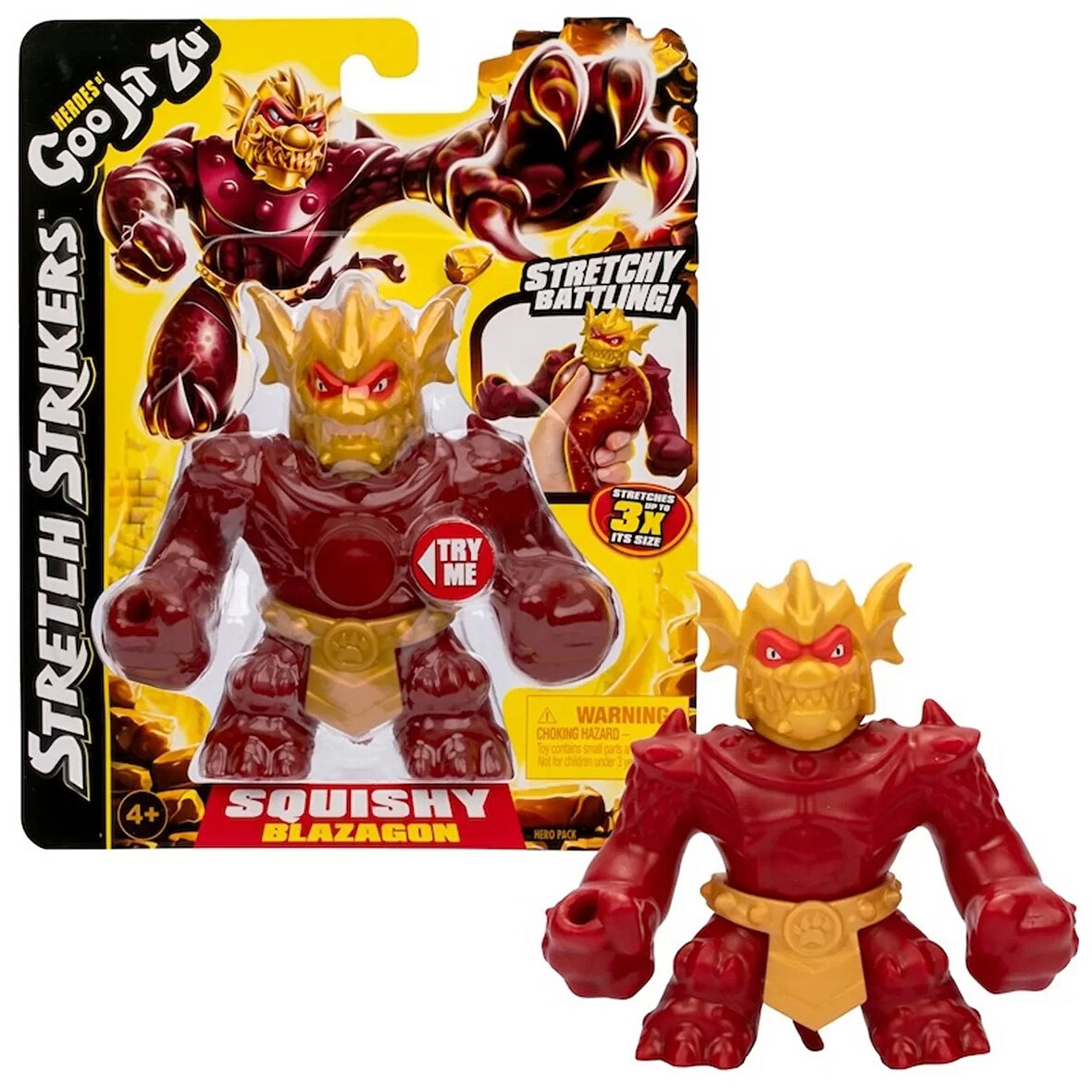 Goojitzu HGJZ Stretch Strikers SQUISHY BLAZAGON Tekli Paket 42779
