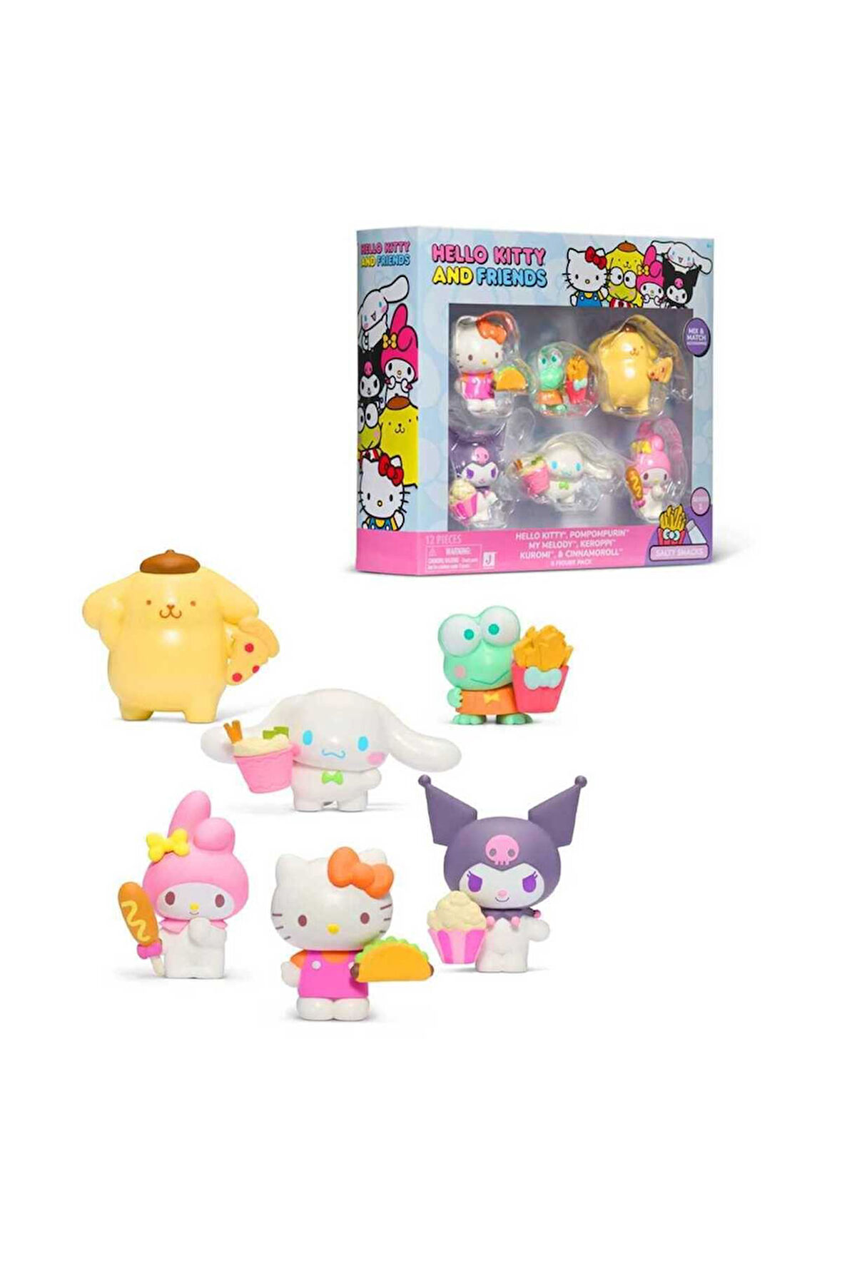 Seçtim Aldım Hello Kitty Ve Arkadaşları Mini Figür Seti 6 Lı Set