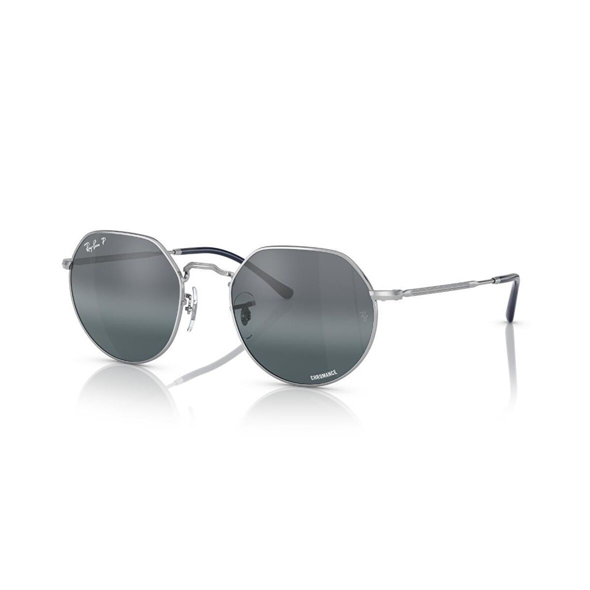 Ray-Ban Jack Chromance Polarize Güneş Gözlüğü RB 3565 9242G6 53