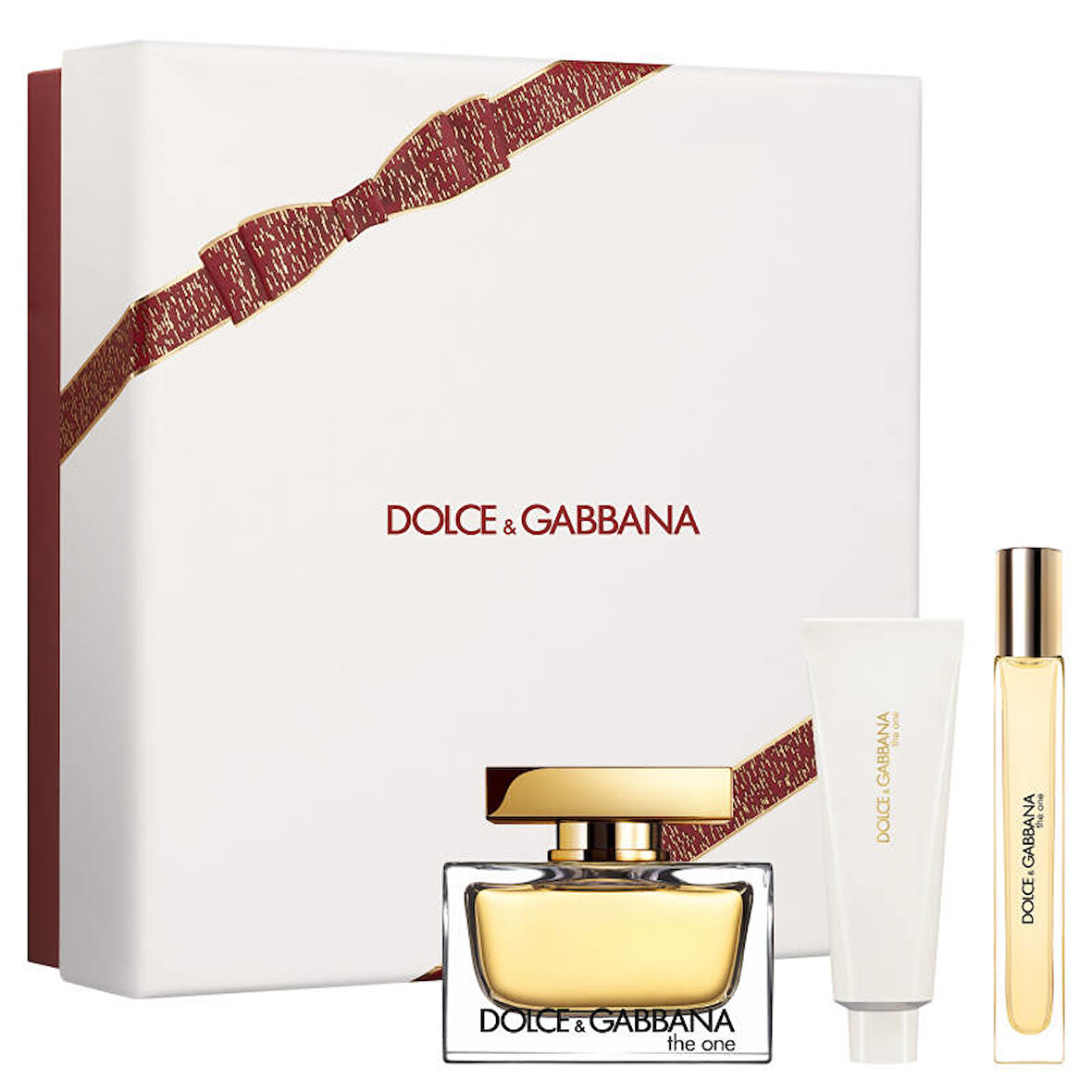 Dolce Gabbana The One Edp 75 Ml + Body Lotion 50 Ml + Edp 10 Ml