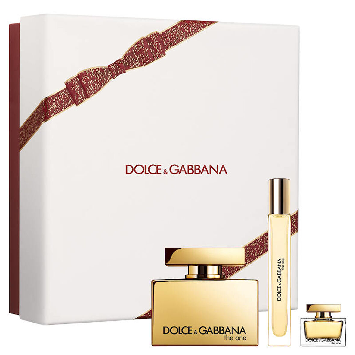 Dolce Gabbana The One Gold Intense Edp 75 Ml + Edp 10 Ml + Edp 5 Ml