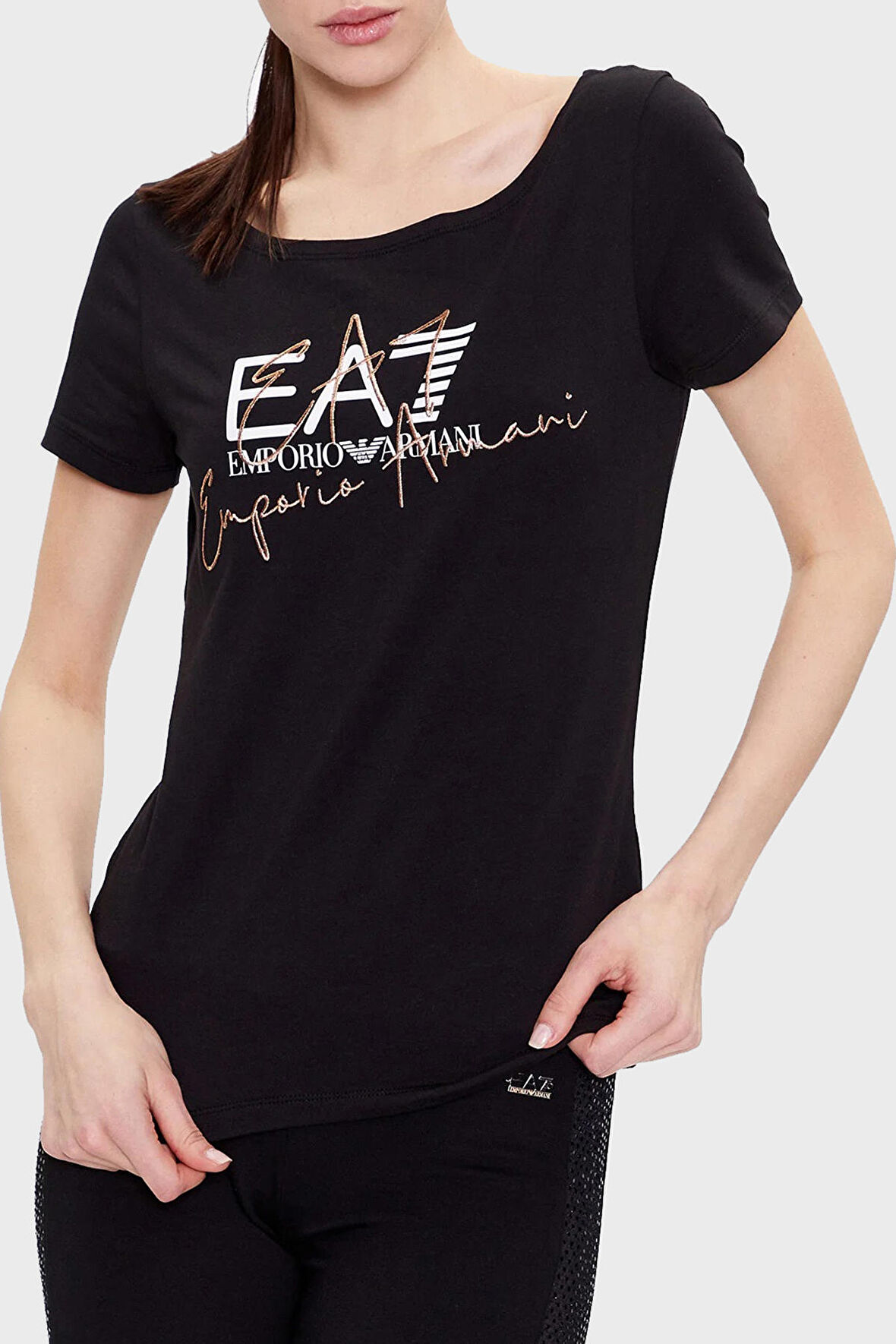 Ea7 Bayan T Shirt 3RTT30 TJDLZ 1200