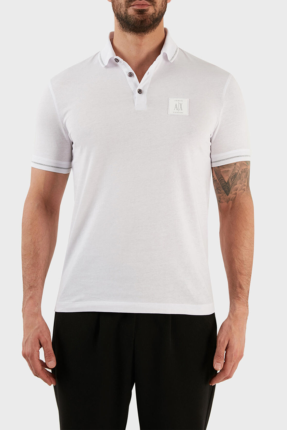 Armani Exchange Erkek Polo T Shirt 8NZFPQ ZJH4Z 1100
