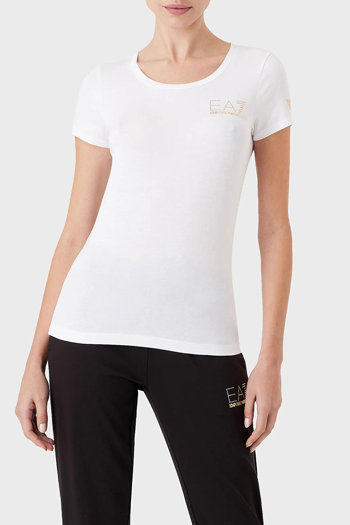 Ea7 Kadın T Shirt 8NTT65 TJDQZ 1100