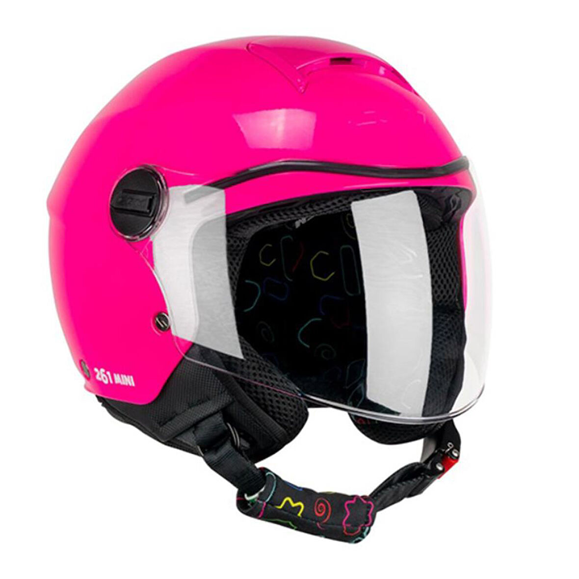 CGM 261A MINI MONO ÇOCUK KASKI Fuşya YL