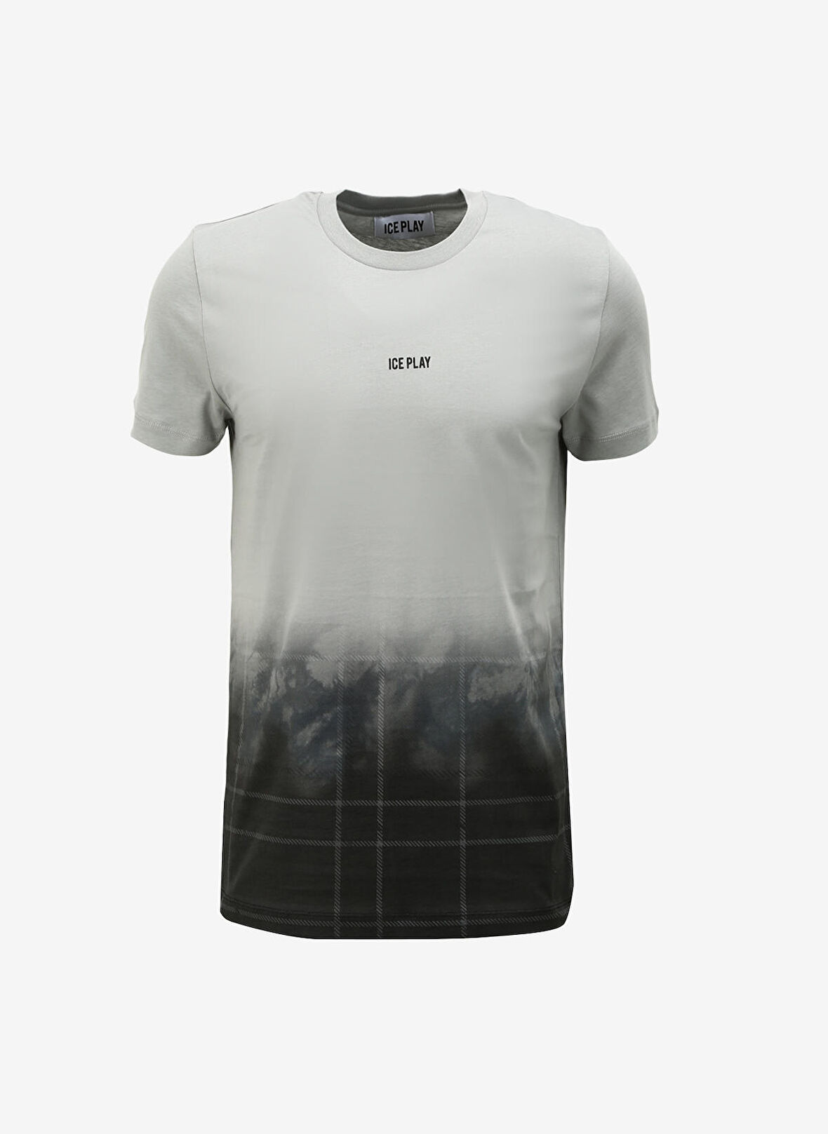 İce Play Bisiklet Yaka Düz Çok Renkli Erkek T-Shirt 23IU1M0F01B6324_t-shirt JERSEY