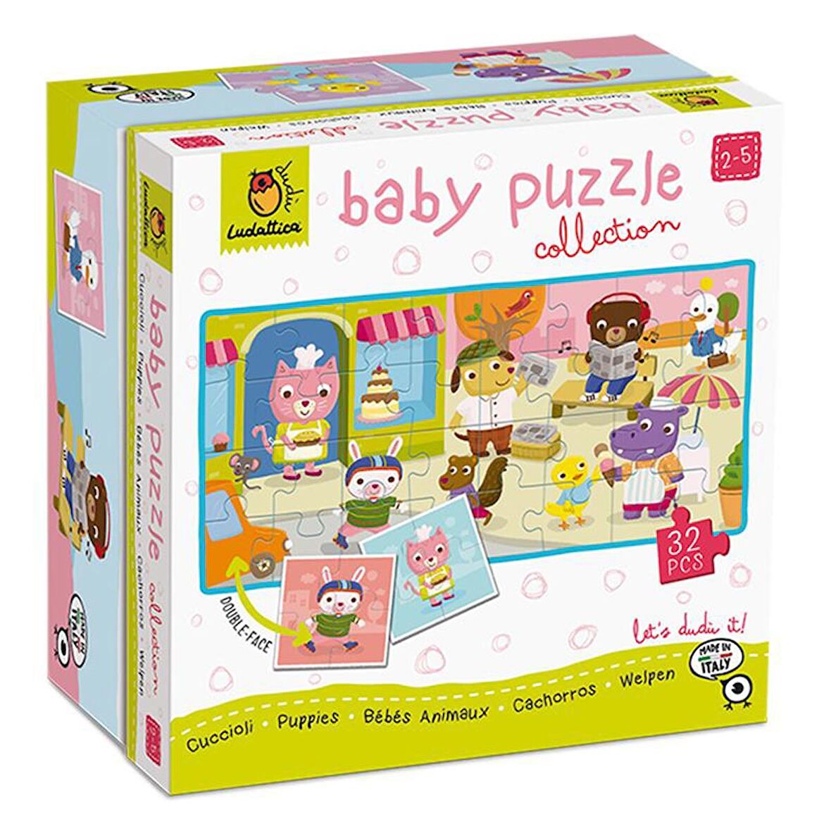 Ludattica Puppies - Baby Puzzle Collection