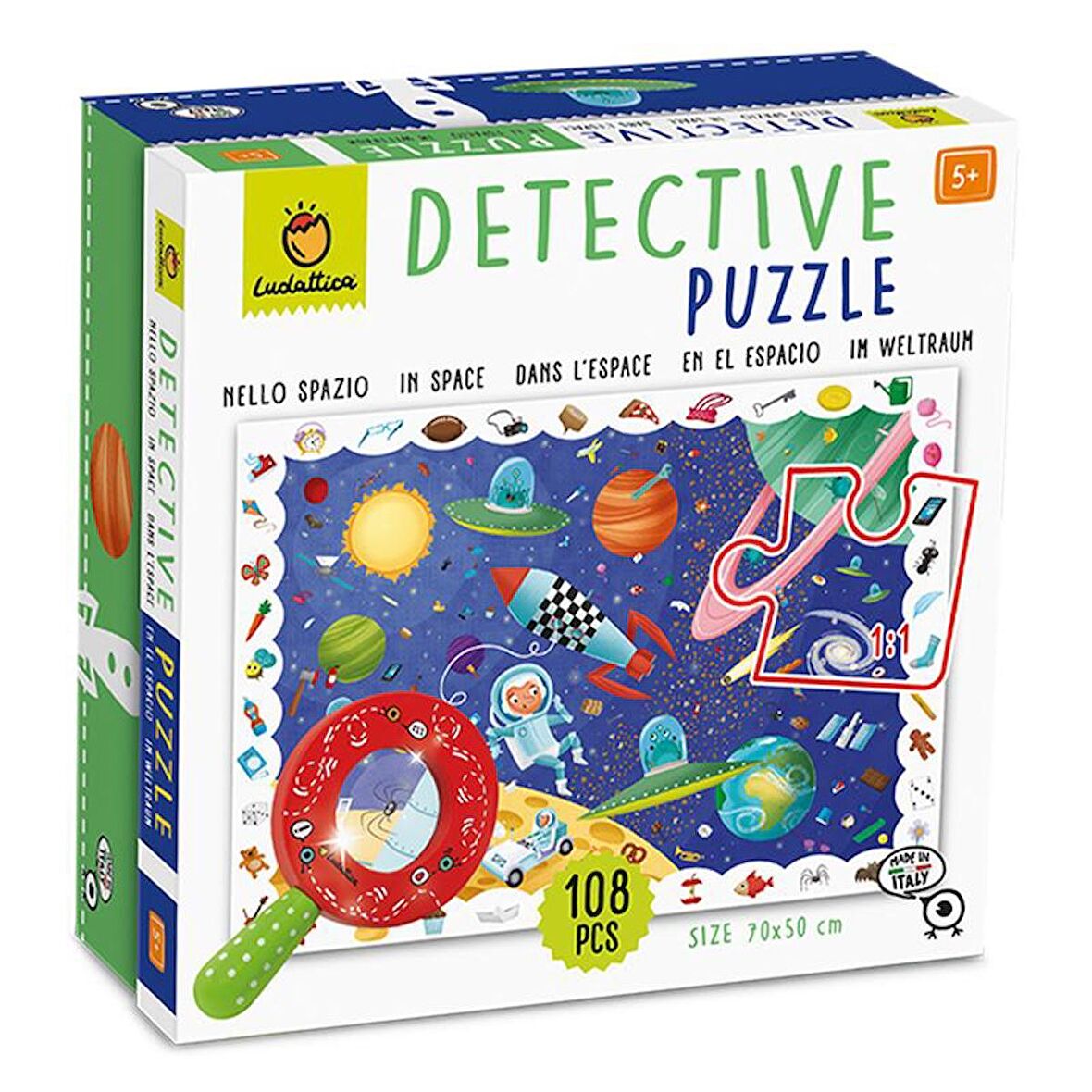 Ludattica In Space - Detective Puzzle
