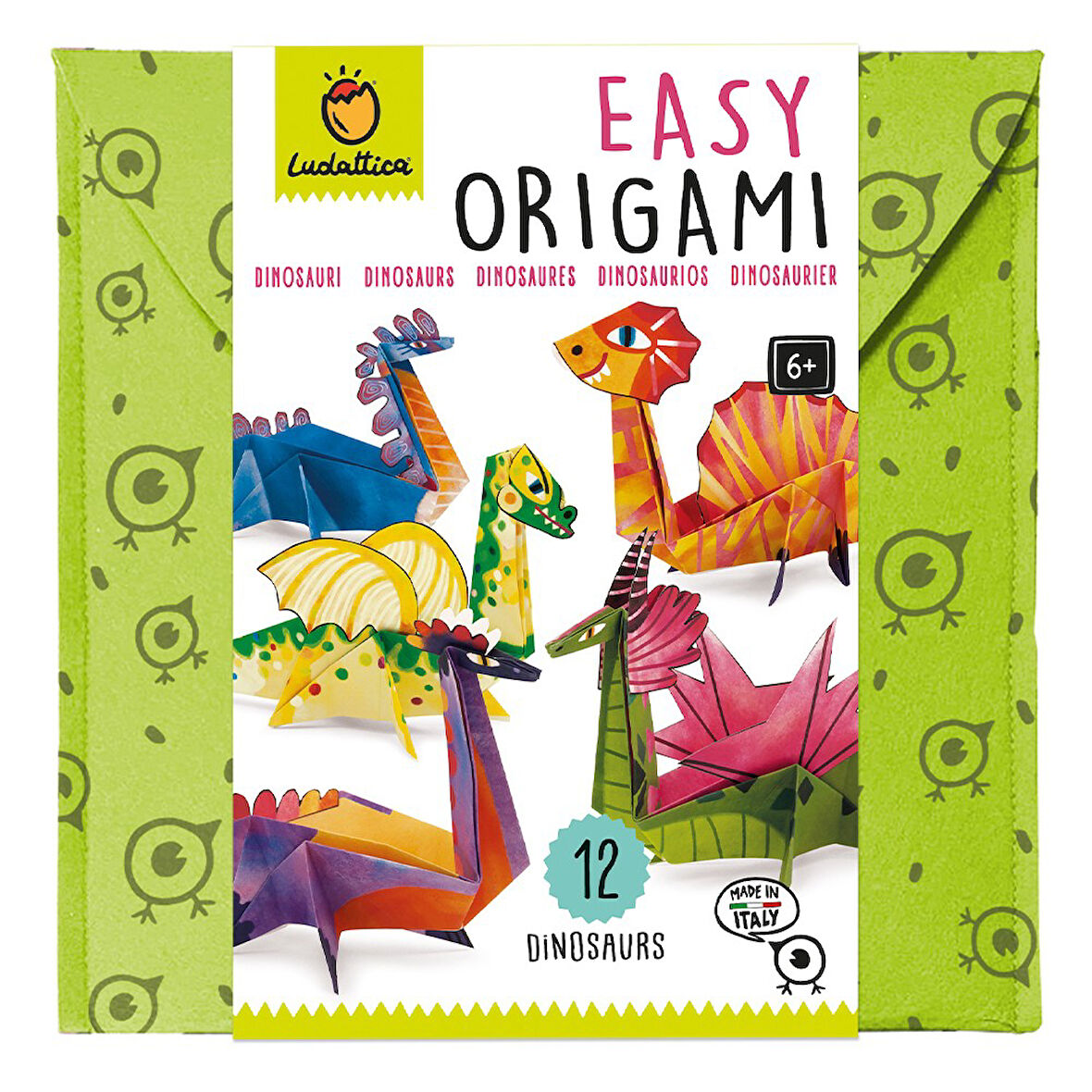 Ludattica Easy Origami - Dinosaurs