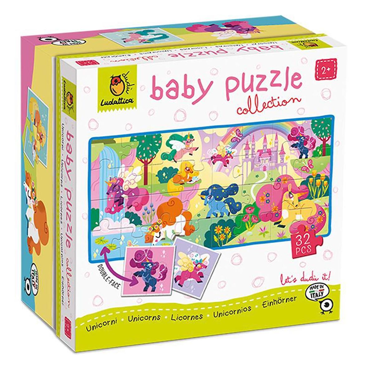 Ludattica Unicorns - Baby Puzzle Collection