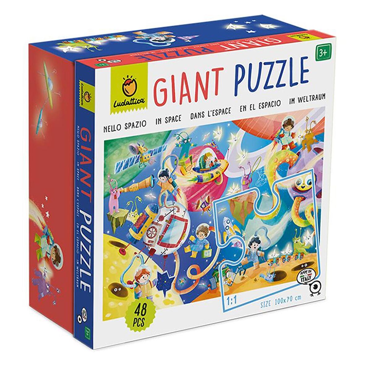 Ludattica In Space - Giant Puzzle