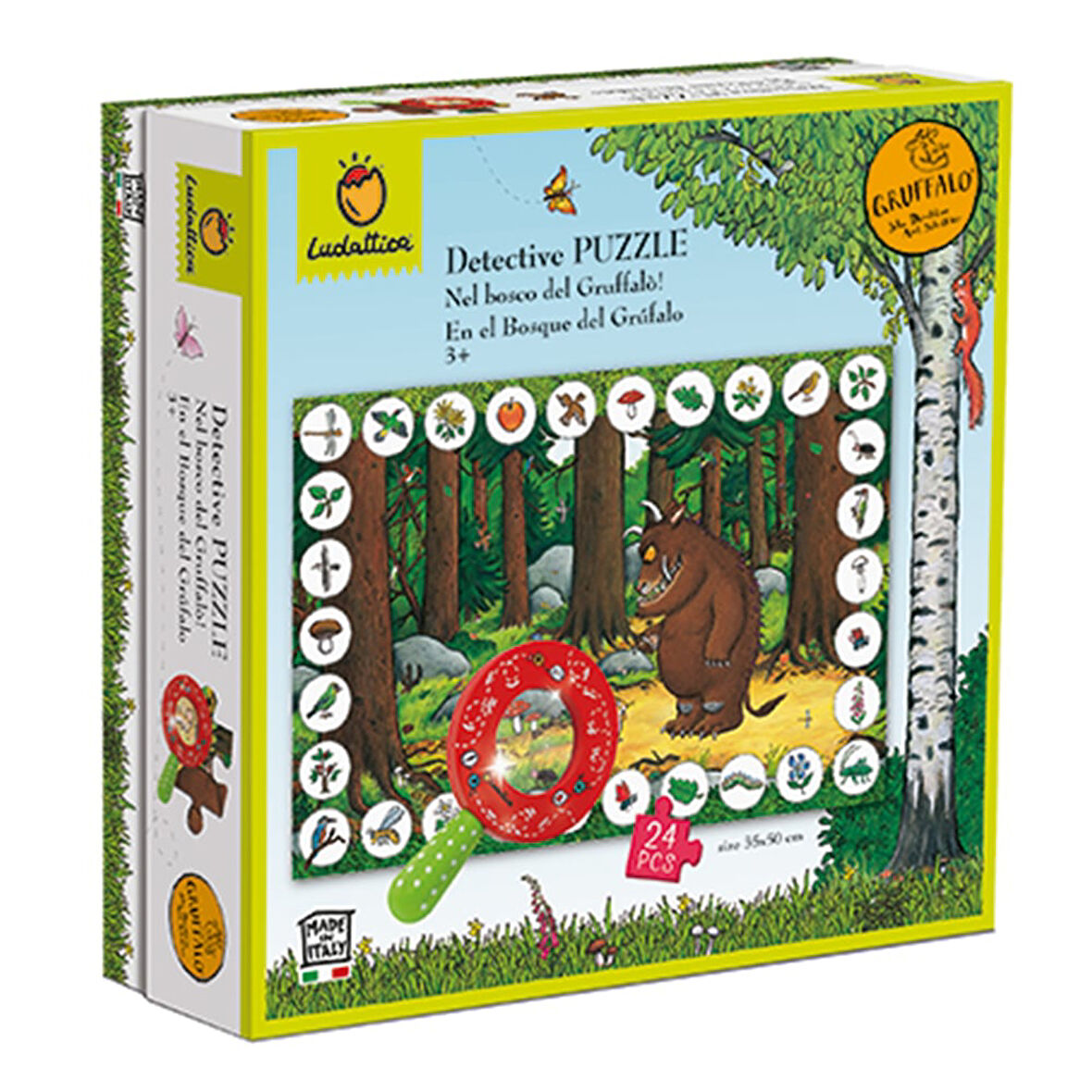 Ludattica Dedektif Puzzle - Gruffalo Ormanında