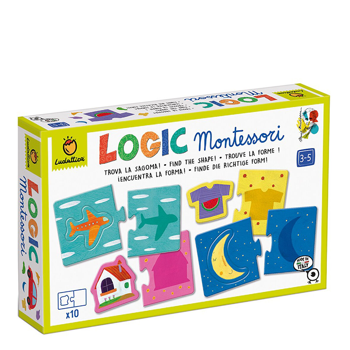 Ludattica Logic Montessori - Find The Shape