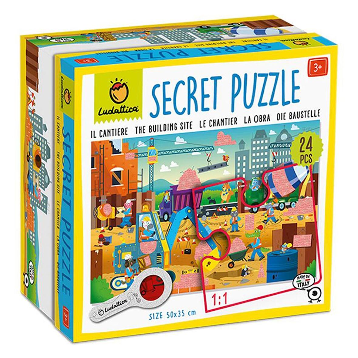 Ludattica The Building Site - Secret Puzzle