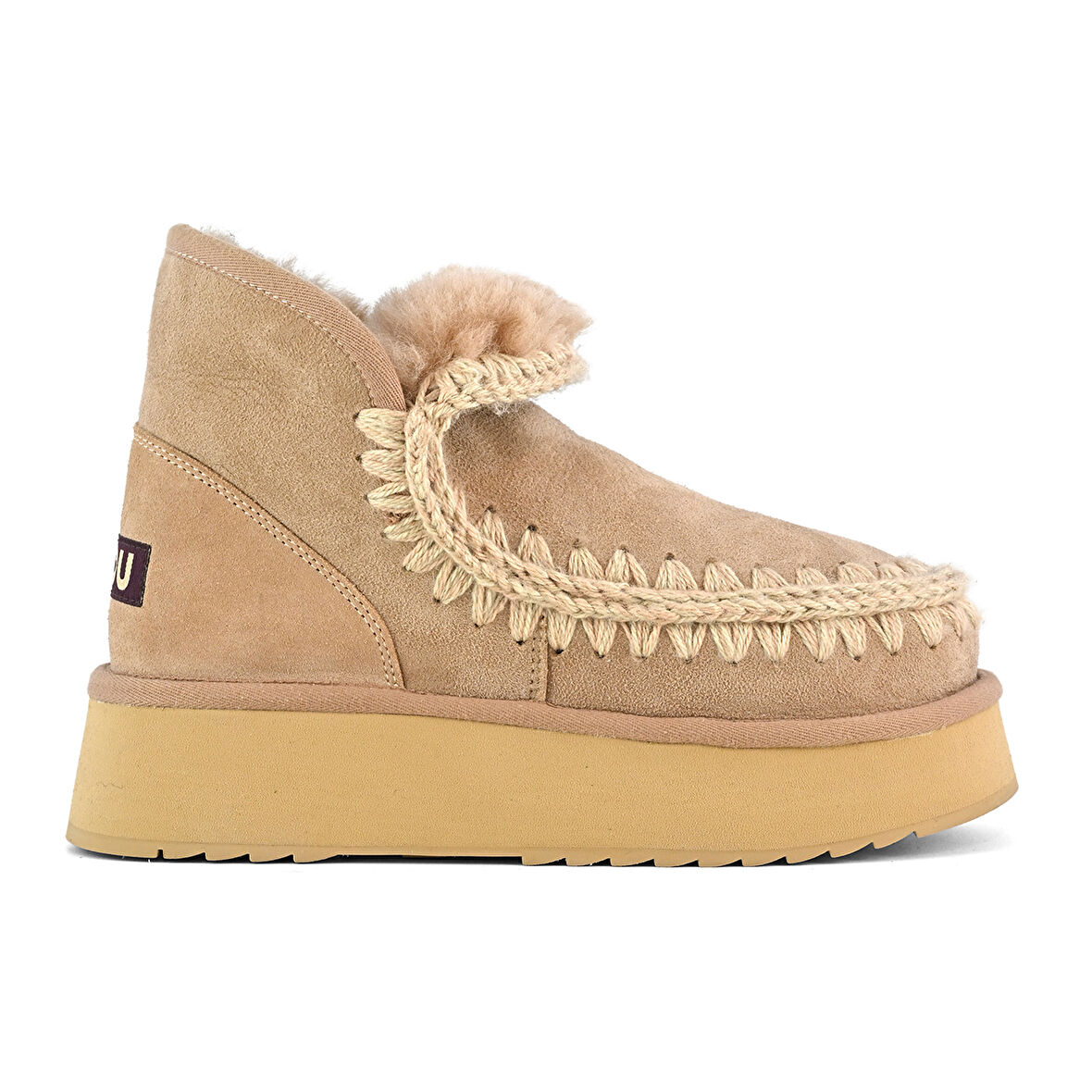 Kadın Bot (Kar) MU.FW681000A CAM  Mou Mini Eskimo Platform Boot Camel