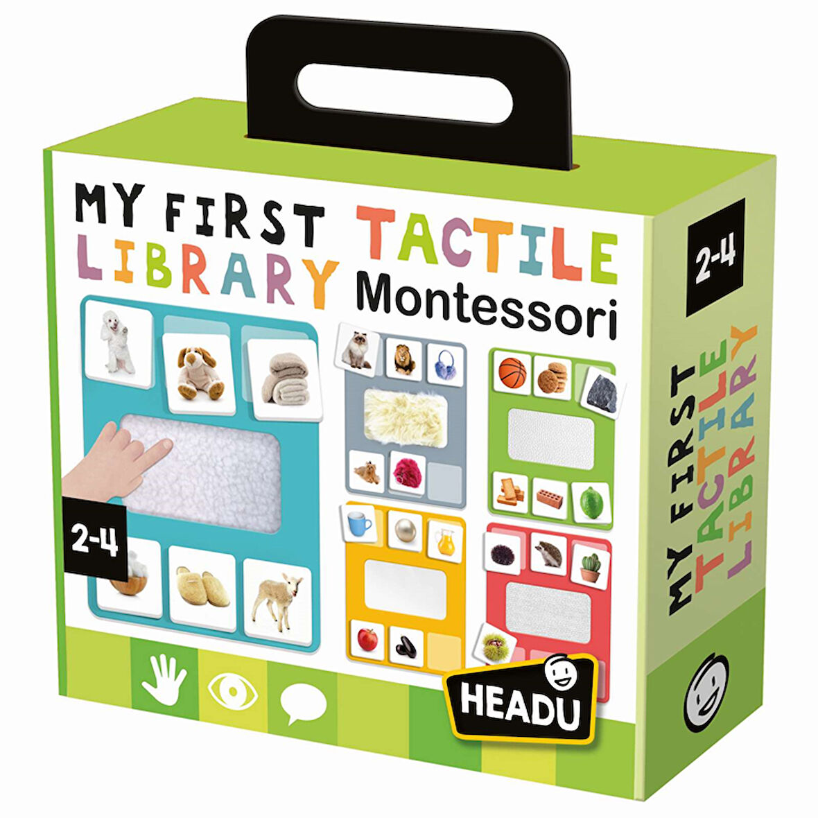 Headu My First Tactile Library Montessori (2-4 Yaş)