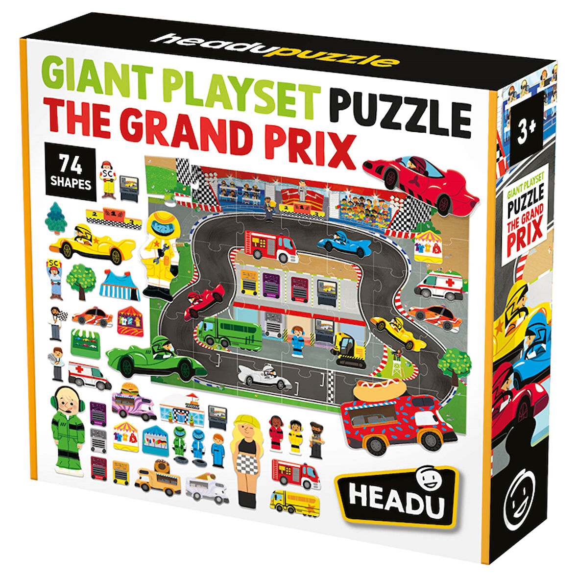Headu Giant Playset Puzzle The Gran Prix