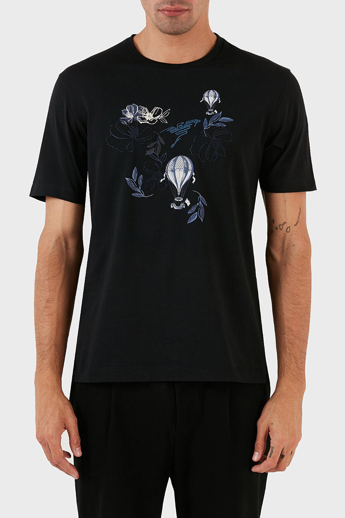Emporio Armani Erkek T Shirt 6R1T8Q 1J7FZ 0042
