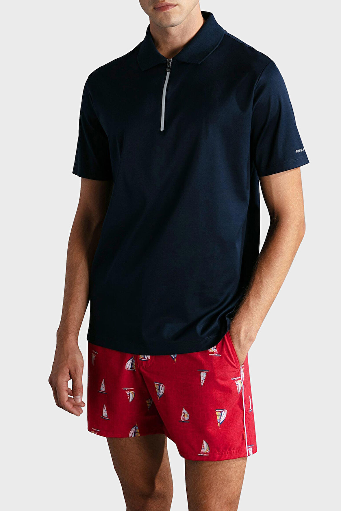 Paul & Shark Erkek Polo Yaka T Shirt 24411321 011