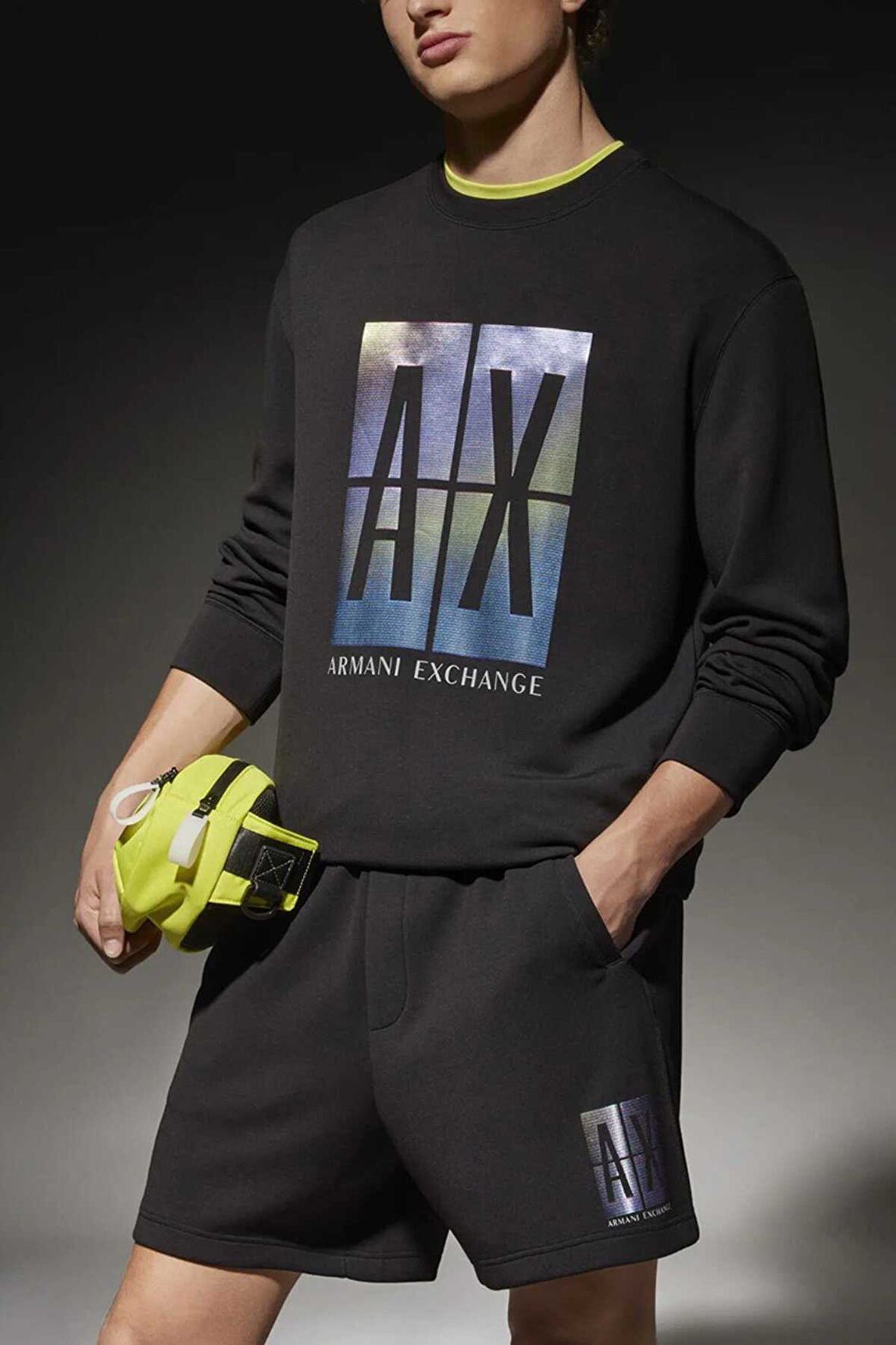 Erkek Sweatshirt Siyah