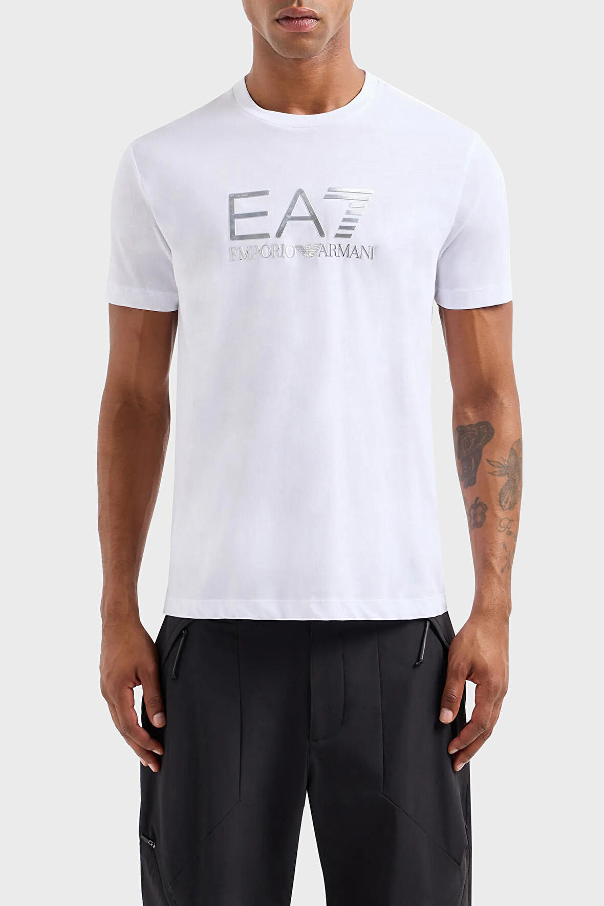 Ea7 Erkek T Shirt 3DPT71 PJM9Z 1100