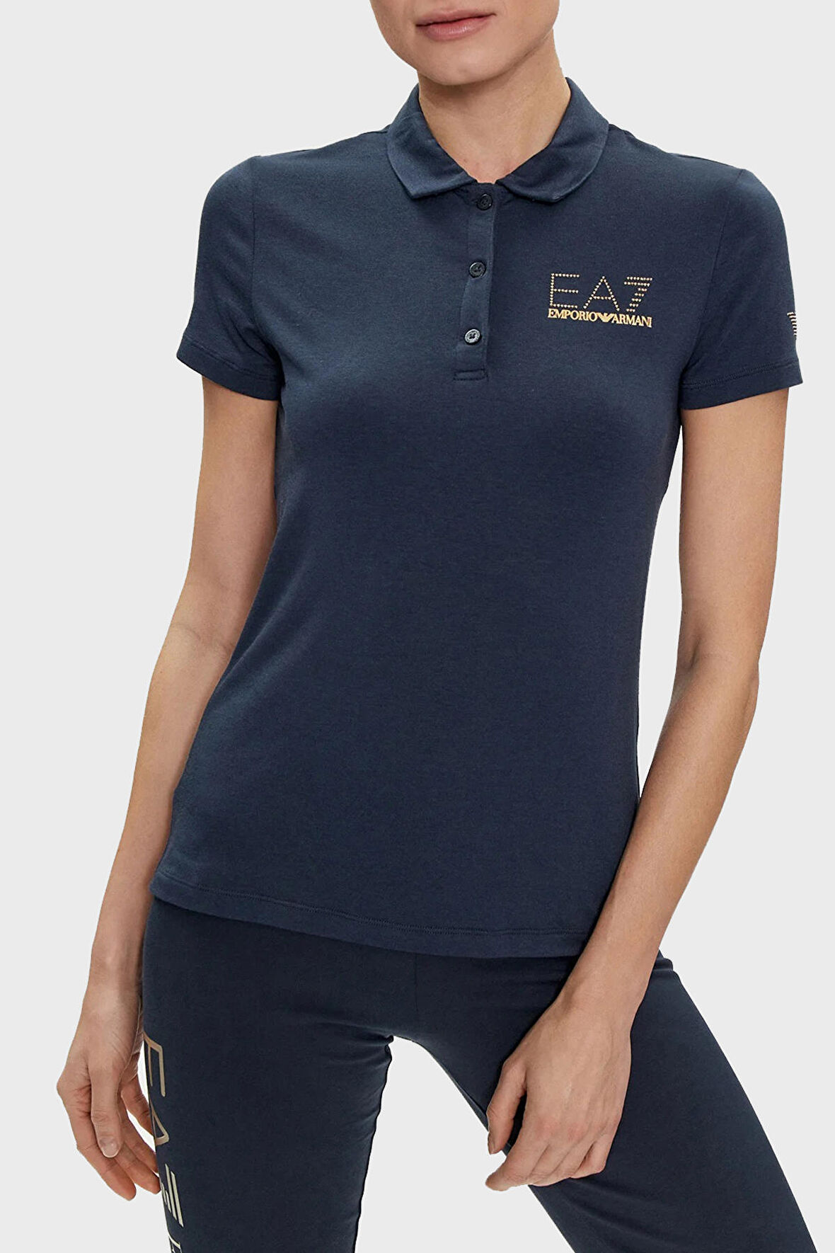 Ea7 Bayan Polo Yaka T Shirt 3DTF04 TJ9DZ 1555