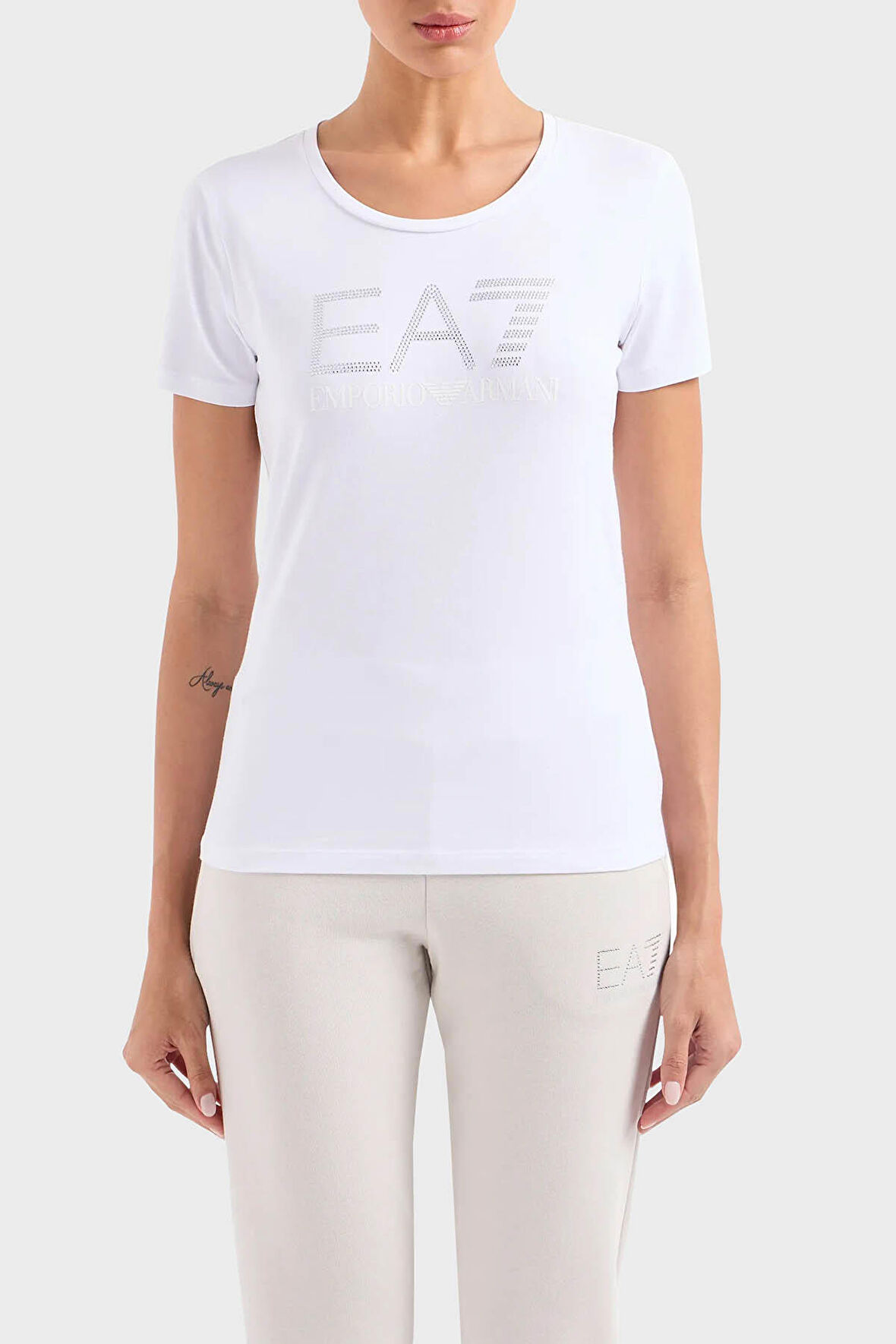 Ea7 Kadın T Shirt 3DTT21 TJFKZ 1100