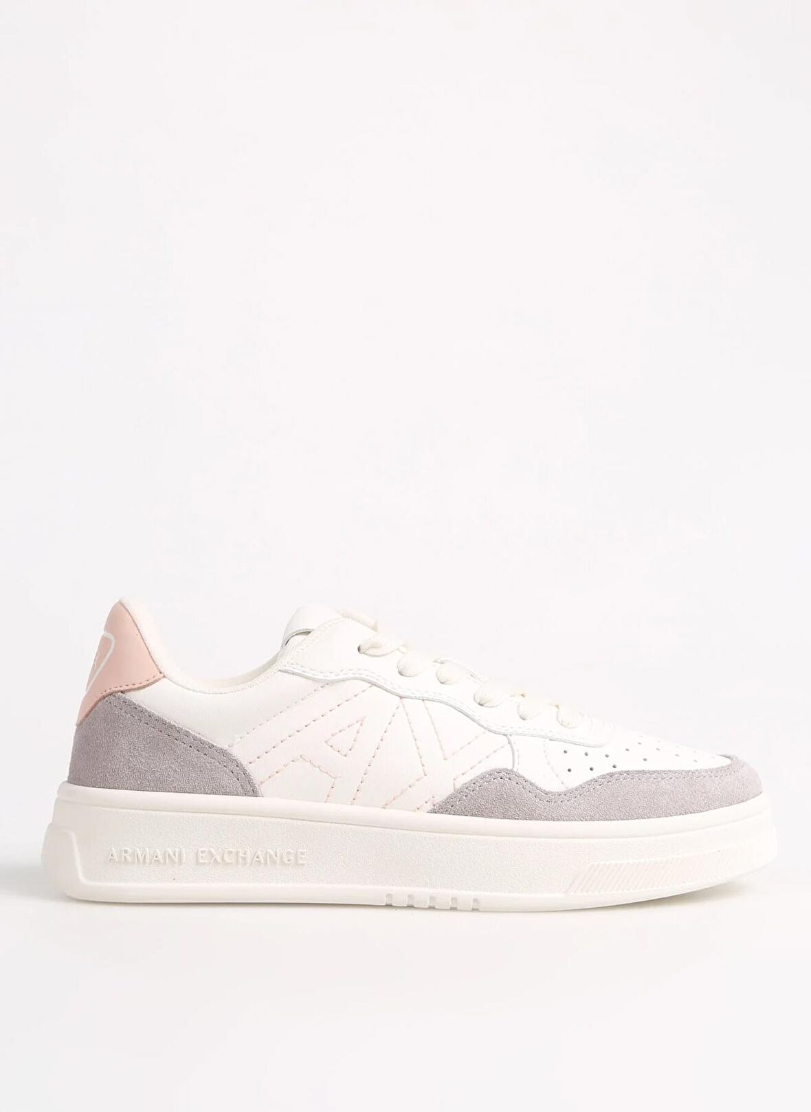 Beyaz - Bej Kadın Sneaker XDX103XV579T788