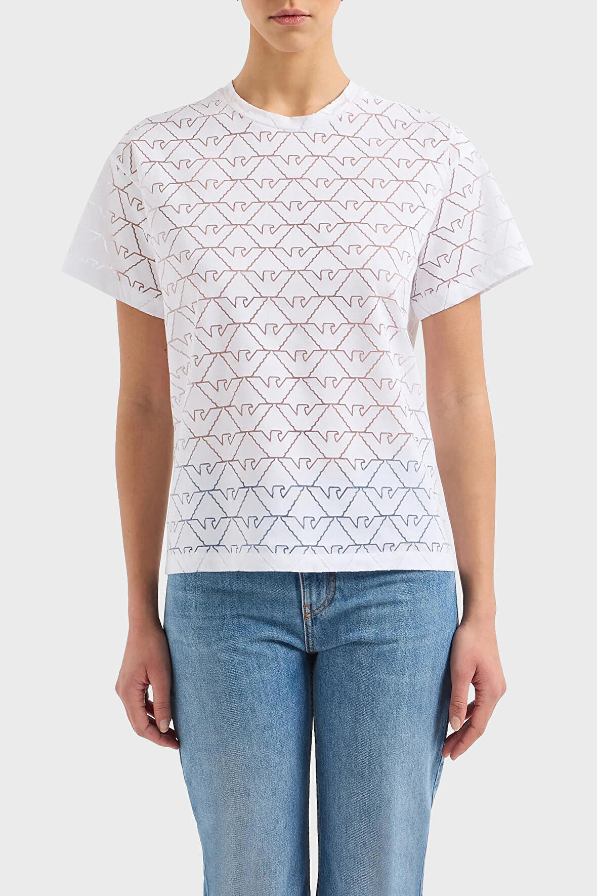 Bayan T Shirt 3D2T7Q 2JMAZ 0100