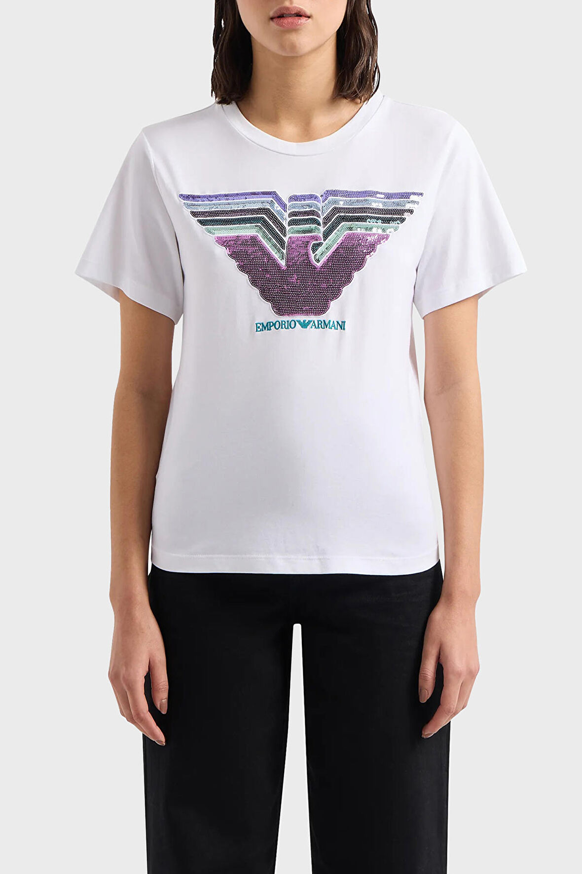 Bayan T Shirt 3D2T7T 2JIDZ 0100