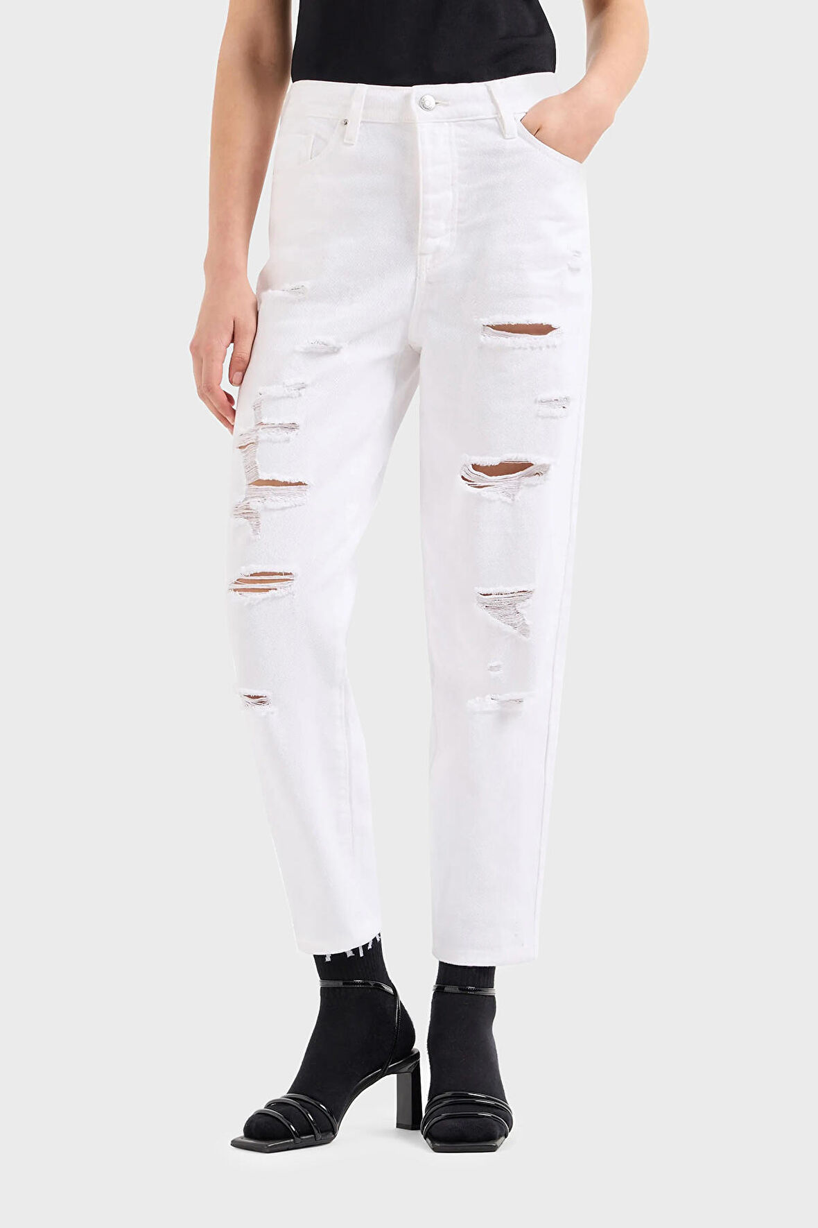 Kadın Kot Pantolon 3DYJ51 Y1HRZ 1100