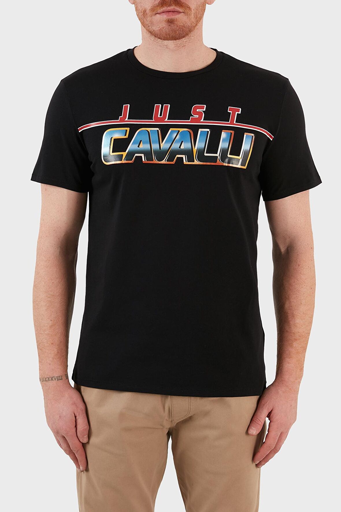 Just Cavalli Erkek T Shirt S03GC0636 N20663 900
