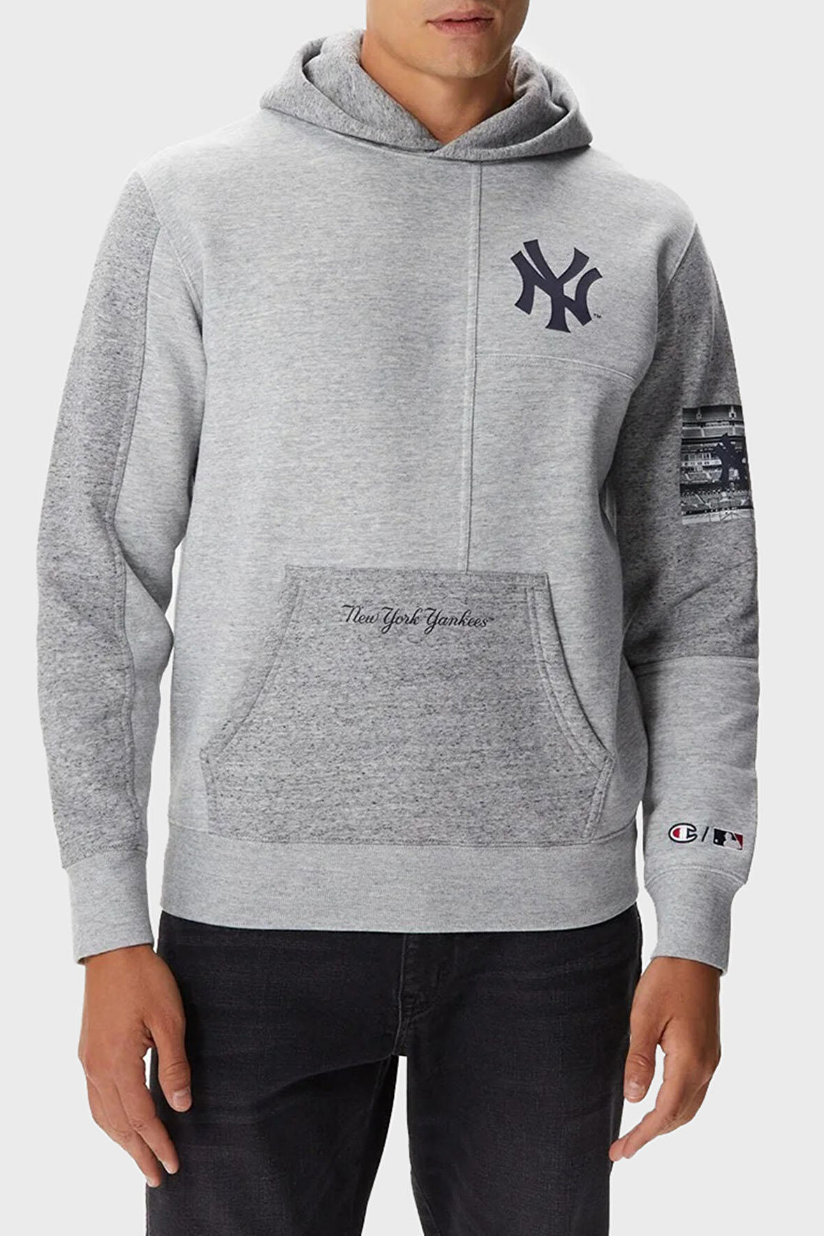 Champion Erkek Sweat 219263 NOXM/GRLTM EM021