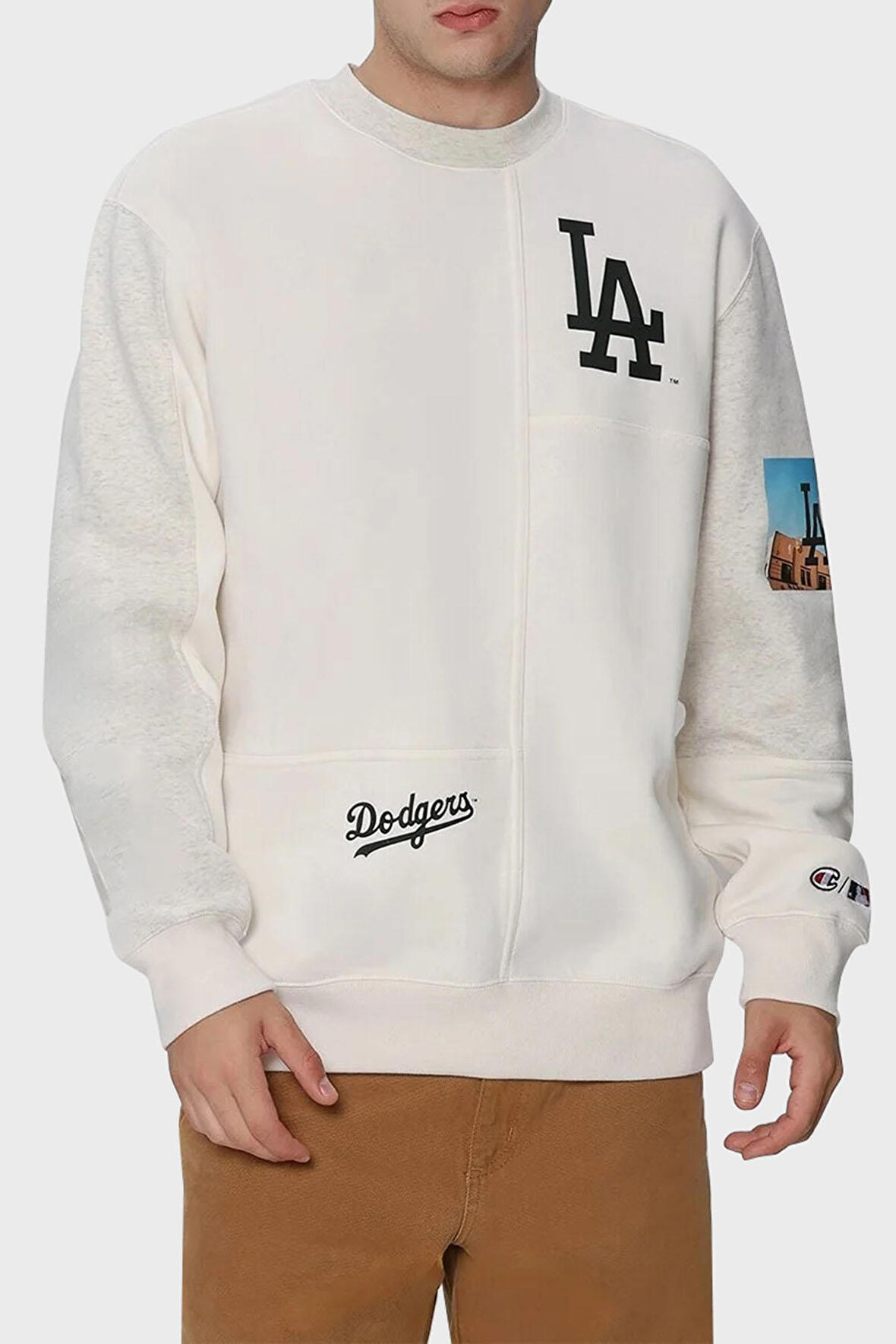 Champion Erkek Sweat 219264 WSW/OHMM WW034