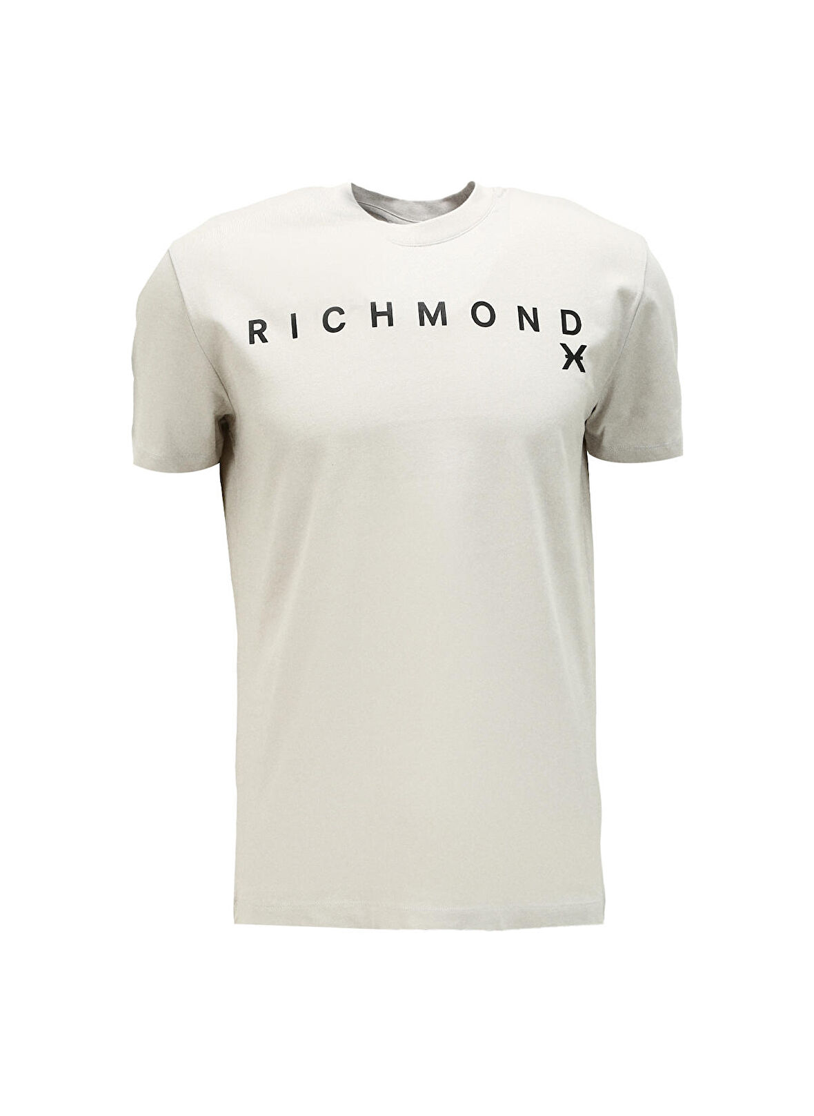 John Richmond Bisiklet Yaka Mavi Erkek T-Shirt UMA23082TS