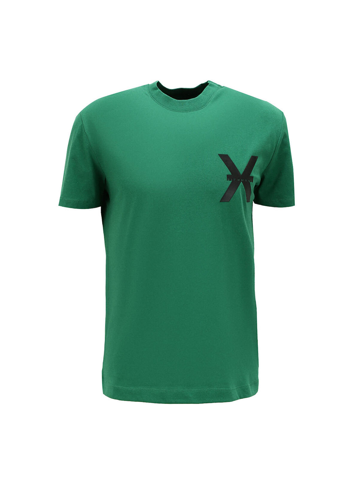 John Richmond Bisiklet Yaka Yeşil Erkek T-Shirt UMA23140TS