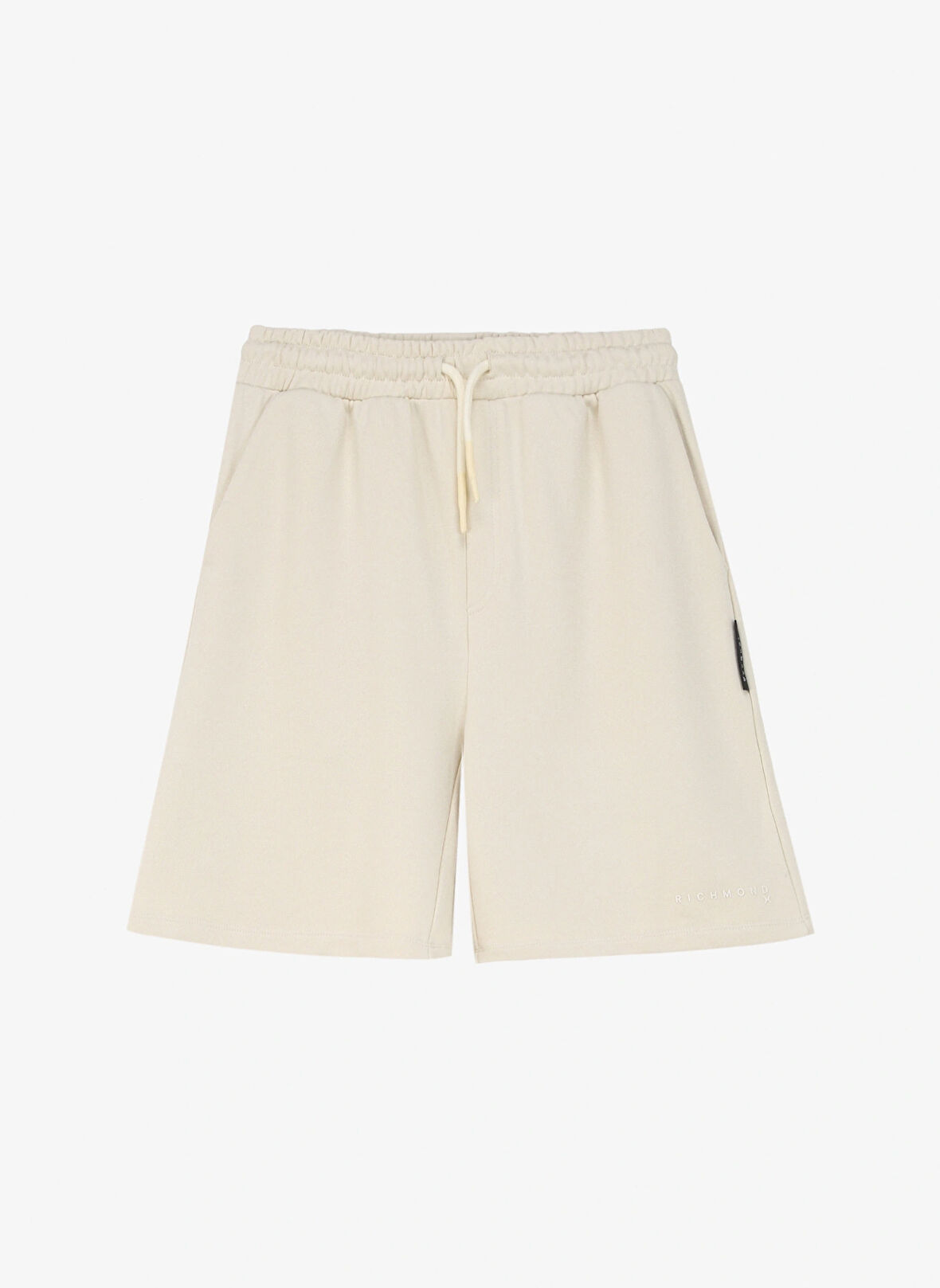 John Richmond Beyaz Erkek Sweat Şort UMP24007BE