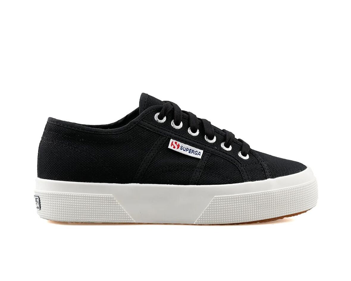 Superga 2740 Platform Black Kadın Günlük Ayakkabı 2740-PLATFORM-BLACK Siyah