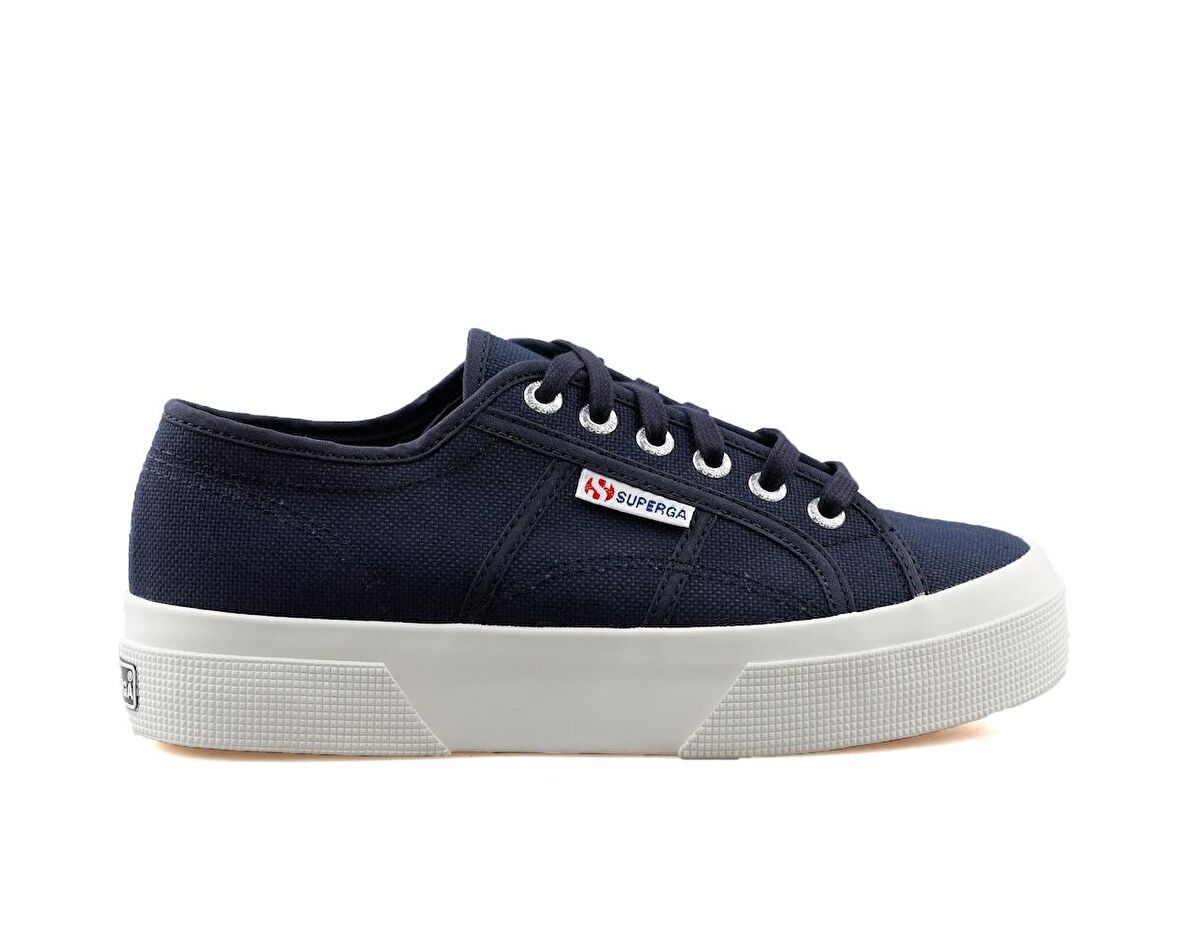 Superga 2740 Platform Navy Unisex Günlük Ayakkabı 2740-PLATFORM-NAVY Mavi