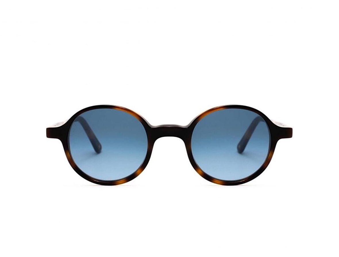 L.G.R REUNION HAVANA BLUE GLASS GRADIENT 46 Ekartman Unisex Güneş Gözlüğü