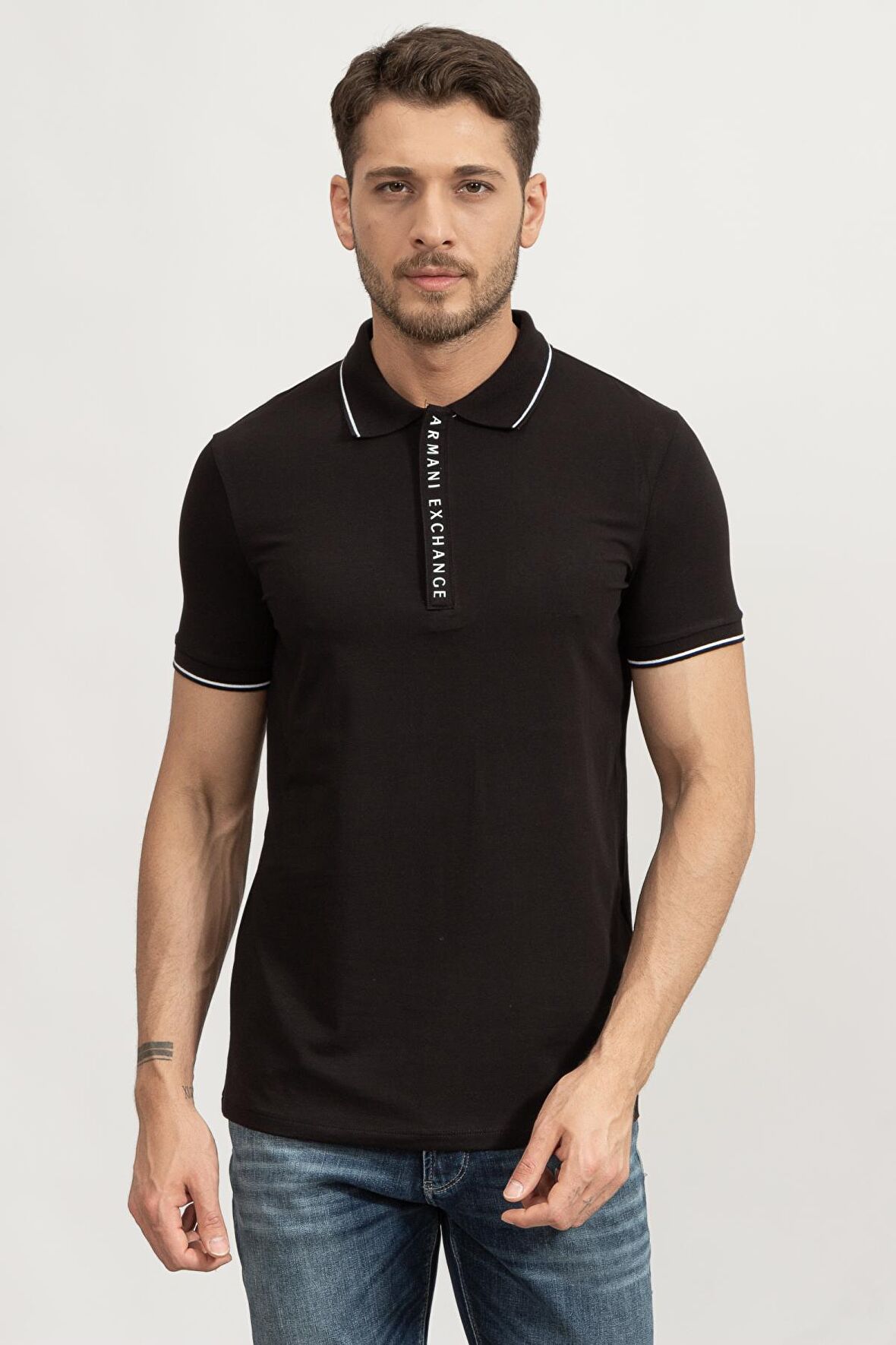 Armani Exchange Erkek Polo Yaka T-Shirt